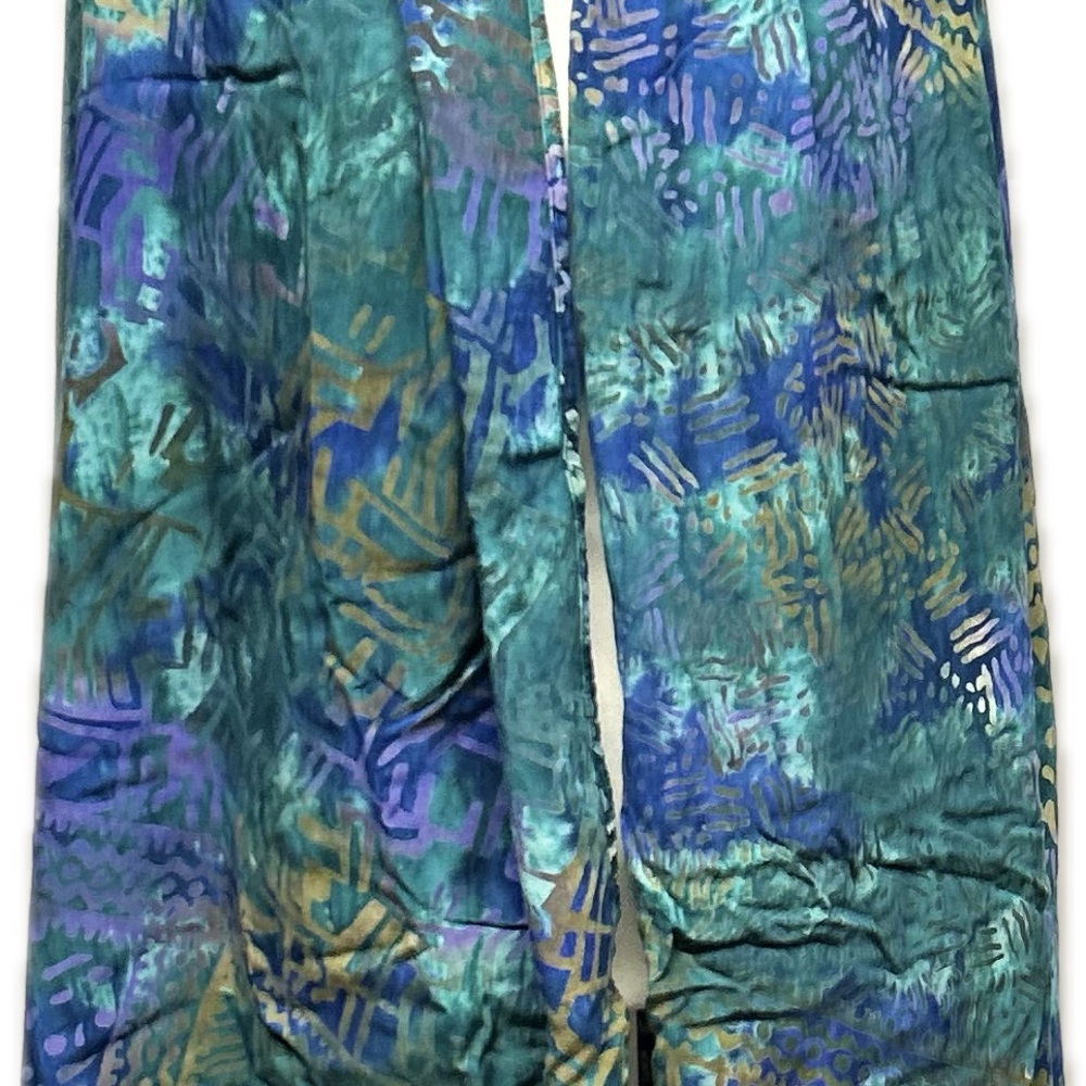 Colorful Patterned Scarf - Picture 3 of 3